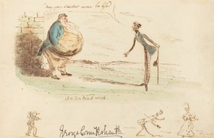 En ovänlig önskan av George Cruikshank