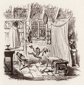 Bröderna Grimm Barn och av George Cruikshank