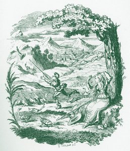 Bröderna Grimm Barn och av George Cruikshank