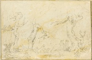 Komisk scen III av George Cruikshank