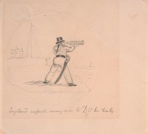 England förväntar sig att alla ska -GÖRA- sin plikt av George Cruikshank