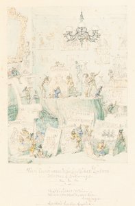 Fairy Connoisseurs inspekterar Mr. Frederick Lockers samling av teckningar av George Cruikshank