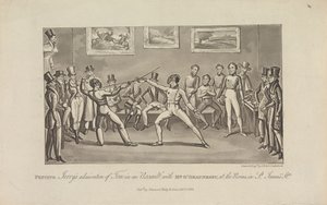 Fäktning av George Cruikshank