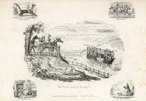 Gurneys ångvagn av George Cruikshank