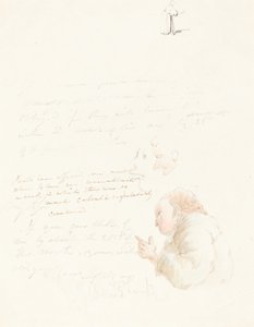 Halvlängd av en advokat och andra skisser av George Cruikshank