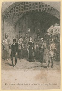 Heckenham erbjuder Jane en benådning av George Cruikshank