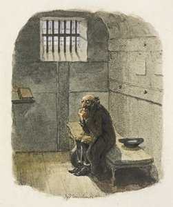 Illustration till "Oliver Twist" av George Cruikshank