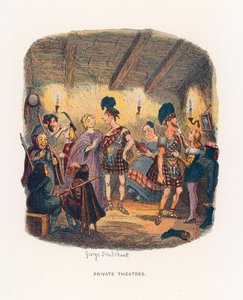 Illustration för Sketches av Boz av George Cruikshank