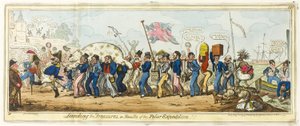 Landning av skatterna av George Cruikshank