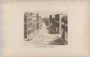 Manchester, 1851, 1851, 1851. av George Cruikshank