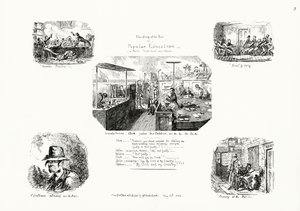 Pleading at the Bar, eller Popular Education (gravyr) av George Cruikshank