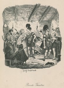 Privata teatrar av George Cruikshank