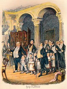 Offentliga middagar, c1900 av George Cruikshank
