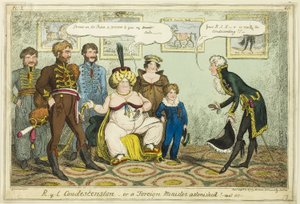 Kunglig nedlåtenhet av George Cruikshank