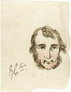 Självporträtt av George Cruikshank