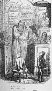 Så låt honom stå..., c1820. av George Cruikshank