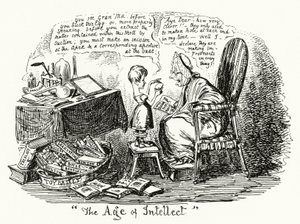 The Age of Intellect (gravyr) av George Cruikshank