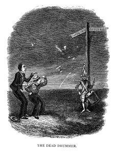 Den döde trummisen, 1840 av George Cruikshank