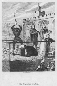 Avrättningen av Jane av George Cruikshank