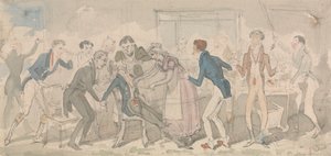 The Fainting Fit av George Cruikshank