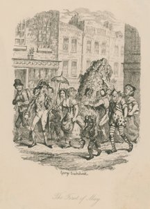 Första maj av George Cruikshank
