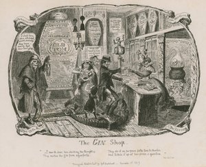Ginbutiken av George Cruikshank
