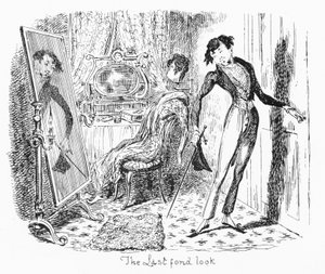 The Last Fond Look (gravyr) av George Cruikshank
