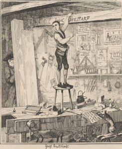 Namnet på bjälkarna av George Cruikshank
