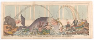 The Prince of Whales or the Fisherman at Anchor, 1 maj 1812. av George Cruikshank