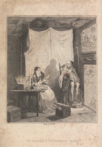 Upptäckten av det mystiska paketet av George Cruikshank