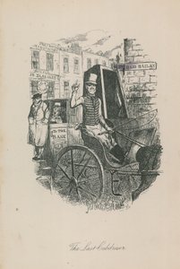 Den sista taxichauffören av George Cruikshank