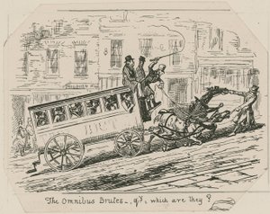 Omnibus brutes ... vilka är de av George Cruikshank