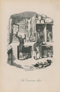 Pantbankens butik av George Cruikshank