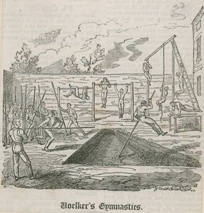 Woelkers Gymnastik av George Cruikshank