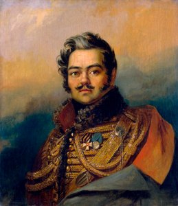Denis Davydov, rysk soldat och poet, c1828.