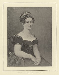 H R H hertiginnan av Kent, mor till HM drottning Victoria