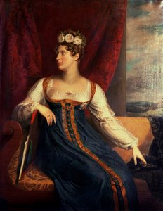 Porträtt av prinsessan Charlotte Augusta av Wales