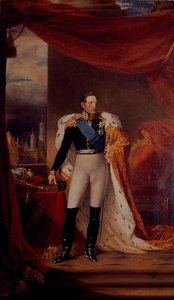 Porträtt av tsar Nicholas I av Ryssland
