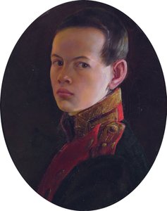 Porträtt av kronprinsen Alexander Nikolajevitj 1818-1881 av George Dawe
