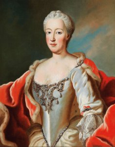 Hertiginna Maria Anna Josepha av Bayern 1734-1776, markgrevin av Baden-Baden.