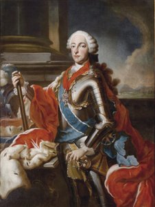 Porträtt av Maximilian III Joseph 1727-1777, kurfursten av Bayern, mitten av 1700-talet.