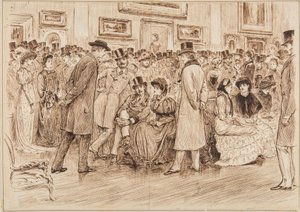 Mr Fielding, vad tycker du om dessa bilder? Det här är konst, privat utsikt på Grosvenor Gallery av George du Maurier