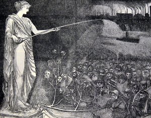 Tobak ses som en tröst för de fattiga, 1869