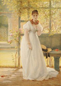 I den muromgärdade trädgården, 1869 av George Dunlop Leslie