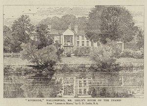 Riverside, Wallingford, Mr Leslies hus på Themsen