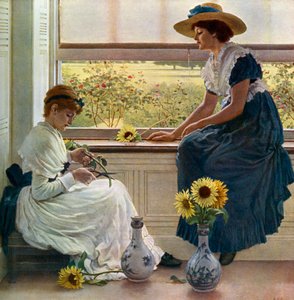 Sol och månblommor, 1890, 1912.