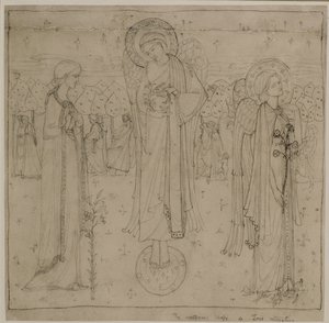 The Wonders Shape of Love Retreating, ca 1898-1901 (penna)