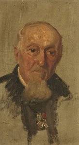 Porträtt av J. Ashton, 4th Ft, ca. 1920 (olja på panel)