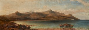 Brodick Bay, Isle of Arran (olja på duk)