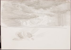 (Utan titel) (Molnstudie) av George Elbert Burr